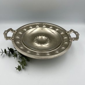 Vintage art nouveau frugtfad