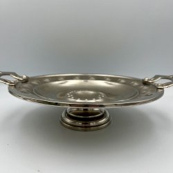 Vintage art nouveau frugtfad