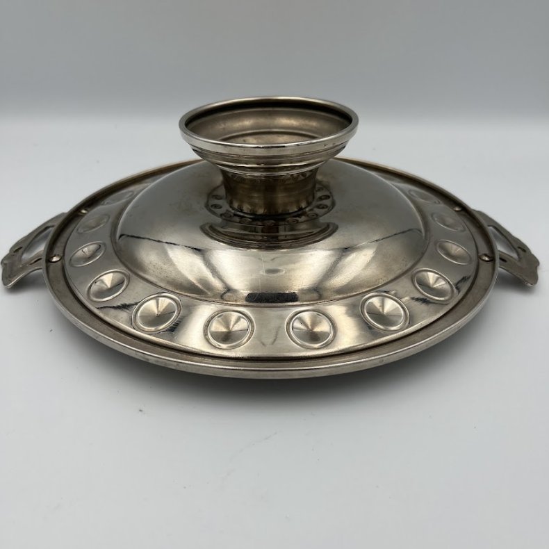 Vintage art nouveau frugtfad