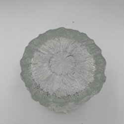 Vintage Iittala Ultima Thule isspand i isglas af Tapio Wirkkala