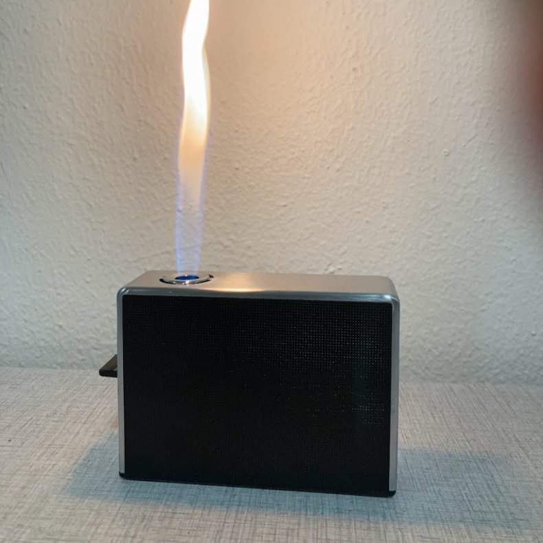 Braun Table Lighter 