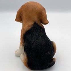 Beagle hvalp Polyresin figur 