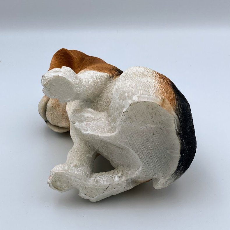 Beagle hvalp Polyresin figur 