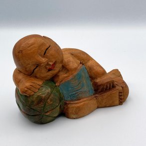 Sovende munk tr� figur 