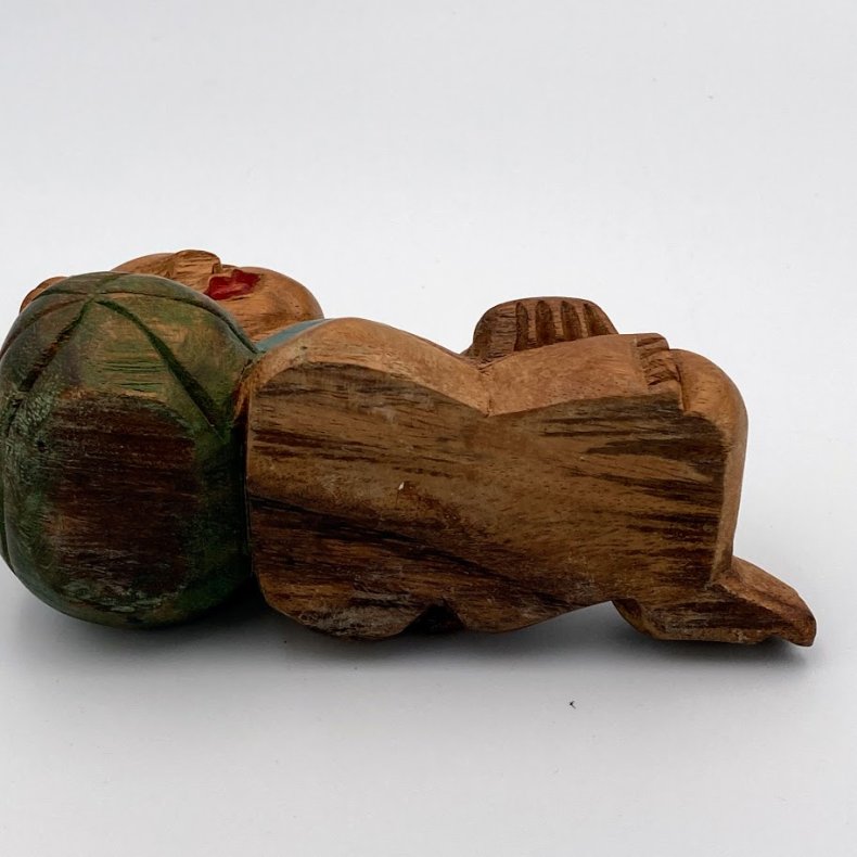 Sovende munk tr� figur 