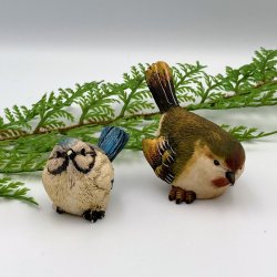 Polyresin fugle figurer 