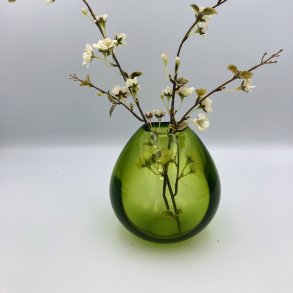 Gr�n Holmegaard Vase