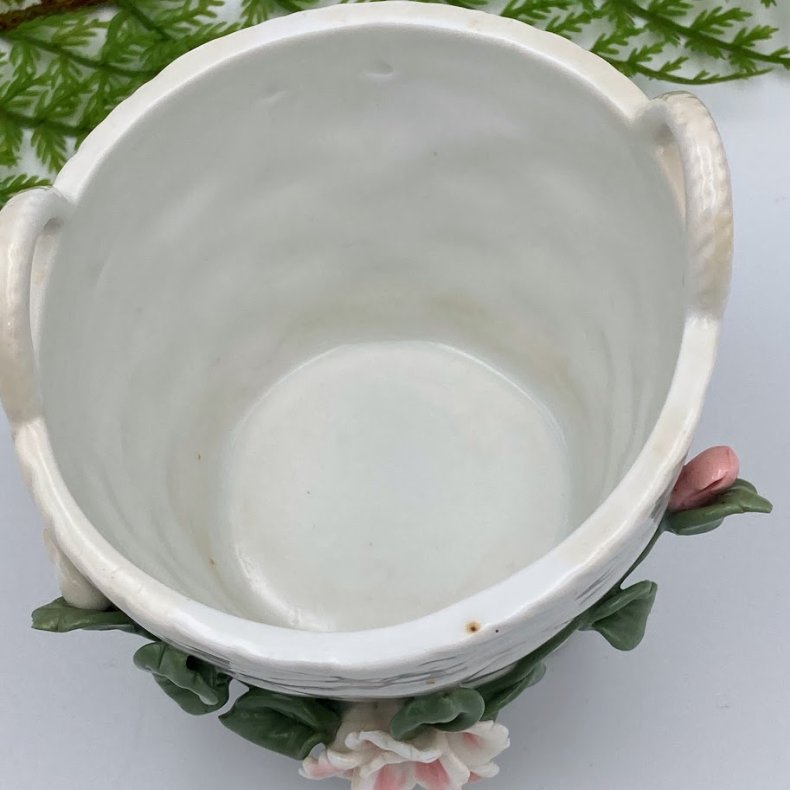 Dekorativ blomsterpotte / urtepotteskjuler