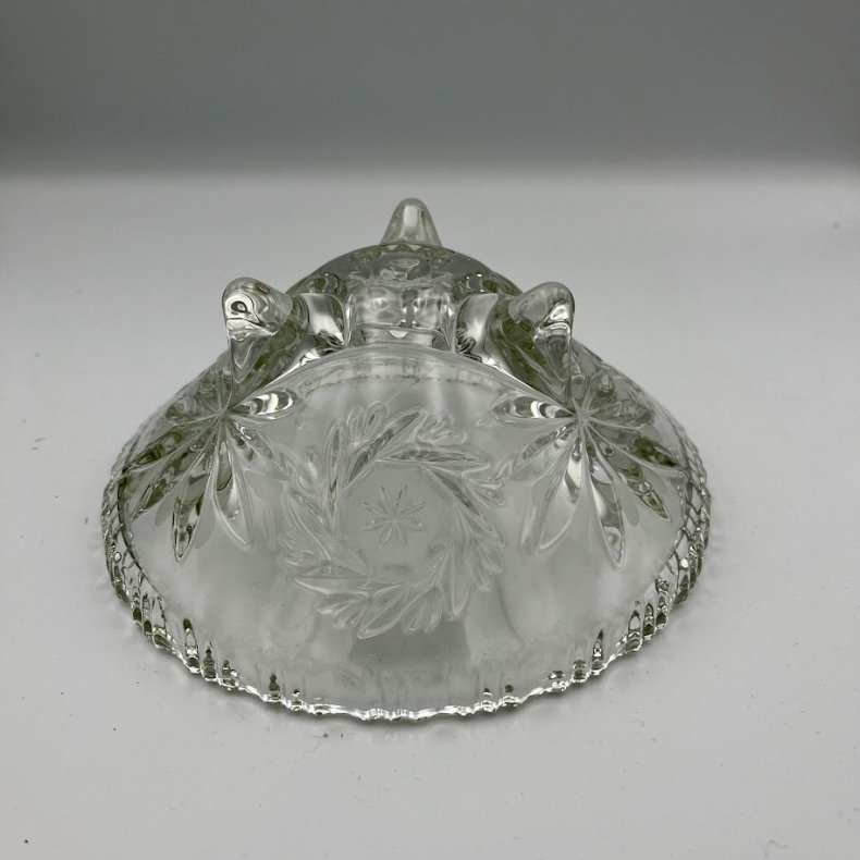 Glassk�l p� f�dder