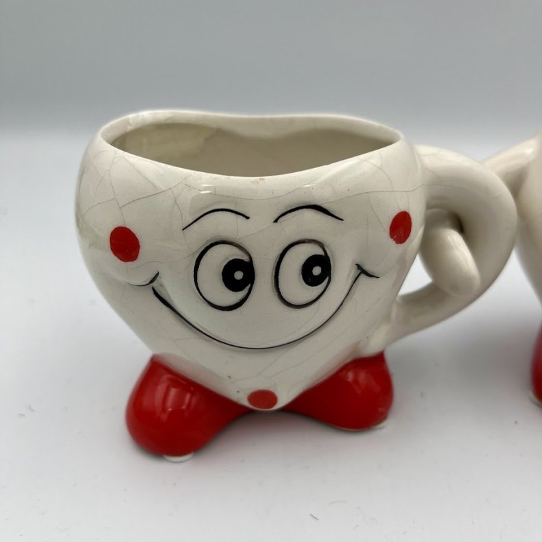 Hjerteformede potteskjuler