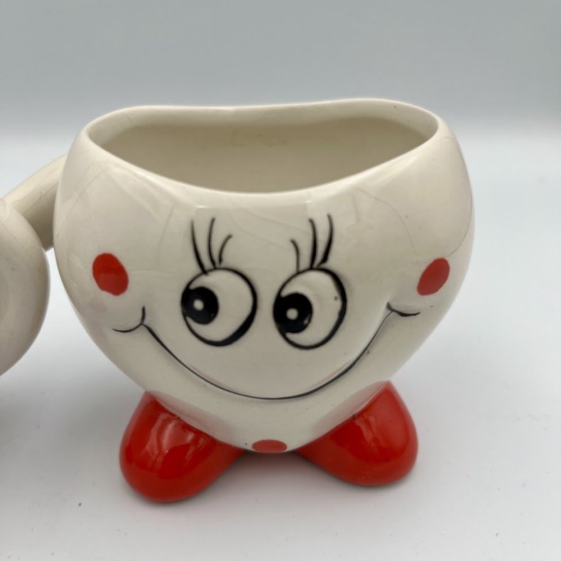 Hjerteformede potteskjuler