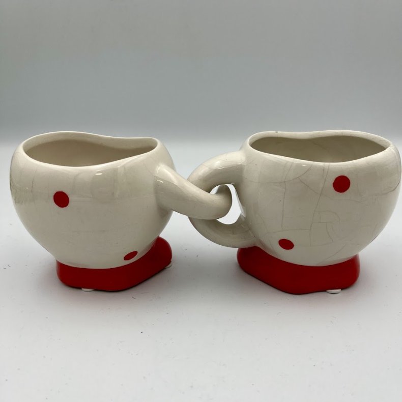 Hjerteformede potteskjuler