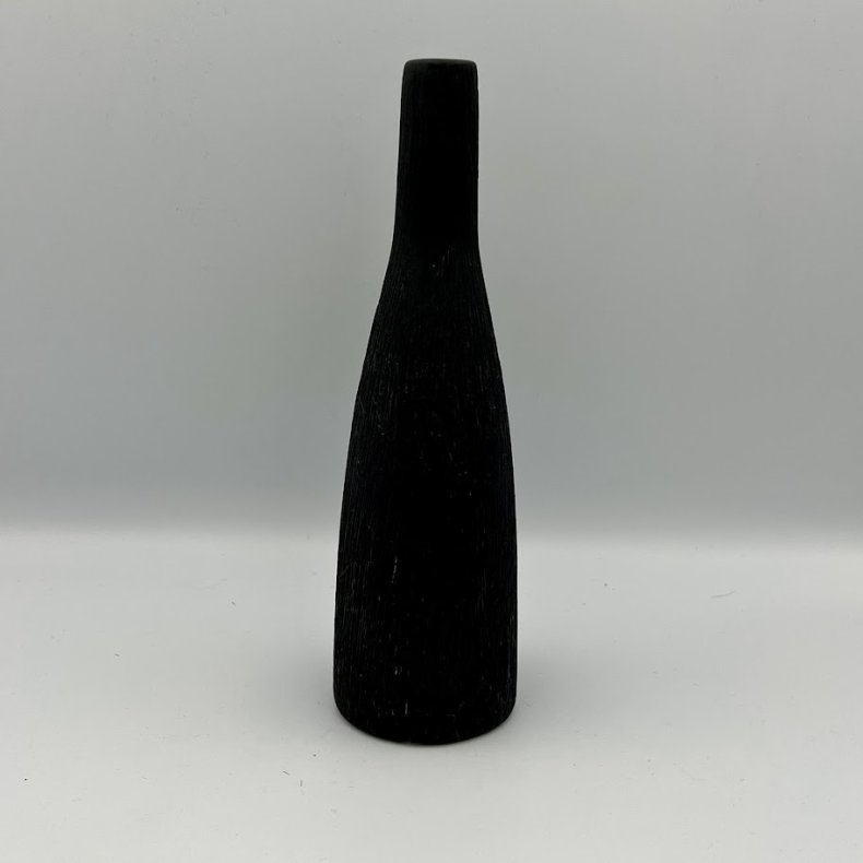 Slank sort vase