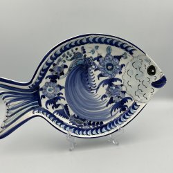 Keramikfad formet som fisk