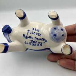 Fl�dekande udformet som en ko