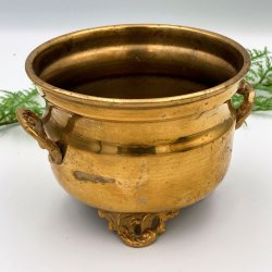 Messing urtepotte