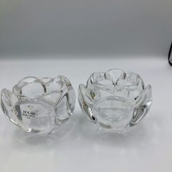 Holmegaard Lotus fyrfadsstage