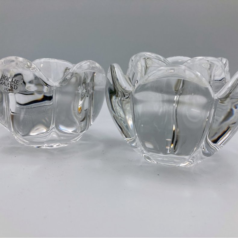 Holmegaard Lotus fyrfadsstage