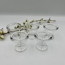 5 stk. glas �ggeb�ger