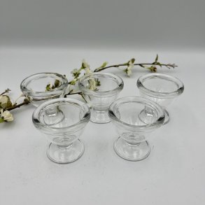 5 stk. glas �ggeb�ger