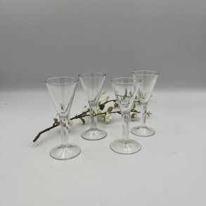 4 stk. snapsglas