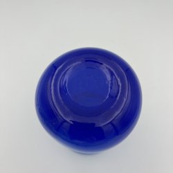 Bl� Holmegaards vase