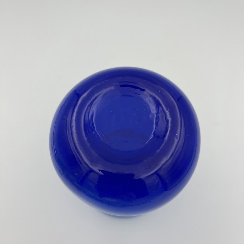 Bl� Holmegaards vase