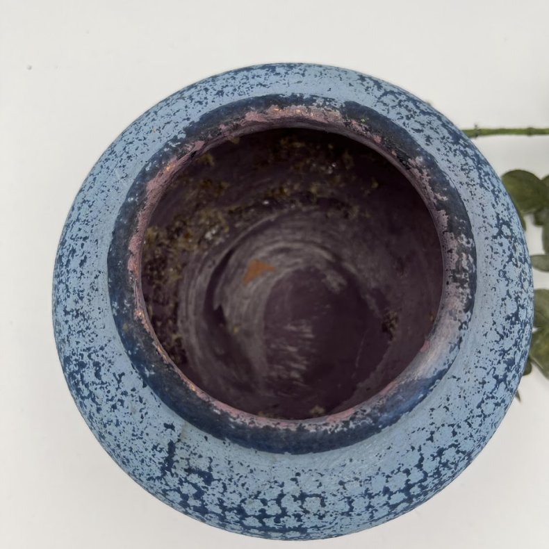 Bl� keramikskjuler