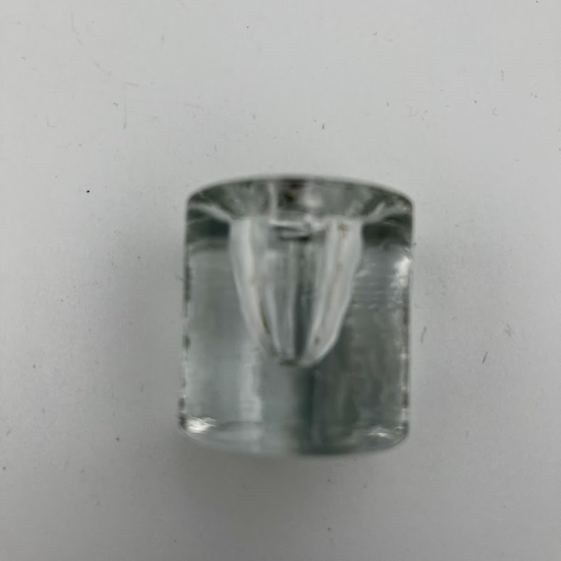 Sm� glas lysestager