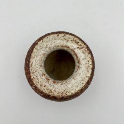 Lille brun keramikvase