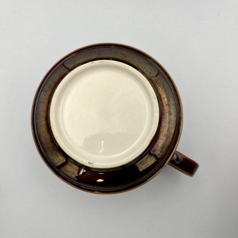 3 stk. rustikke kopper