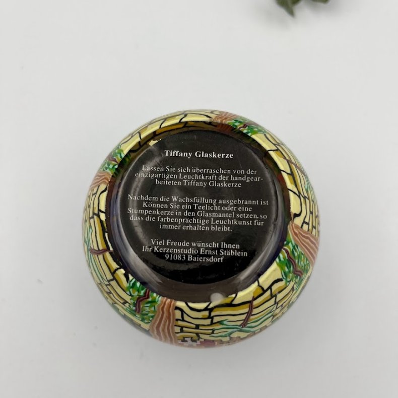 Tiffany fyrfadsstage