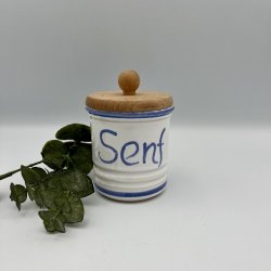 "Senf" krukke