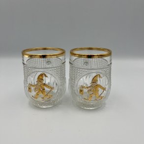 Sm� glas m. julemotiv