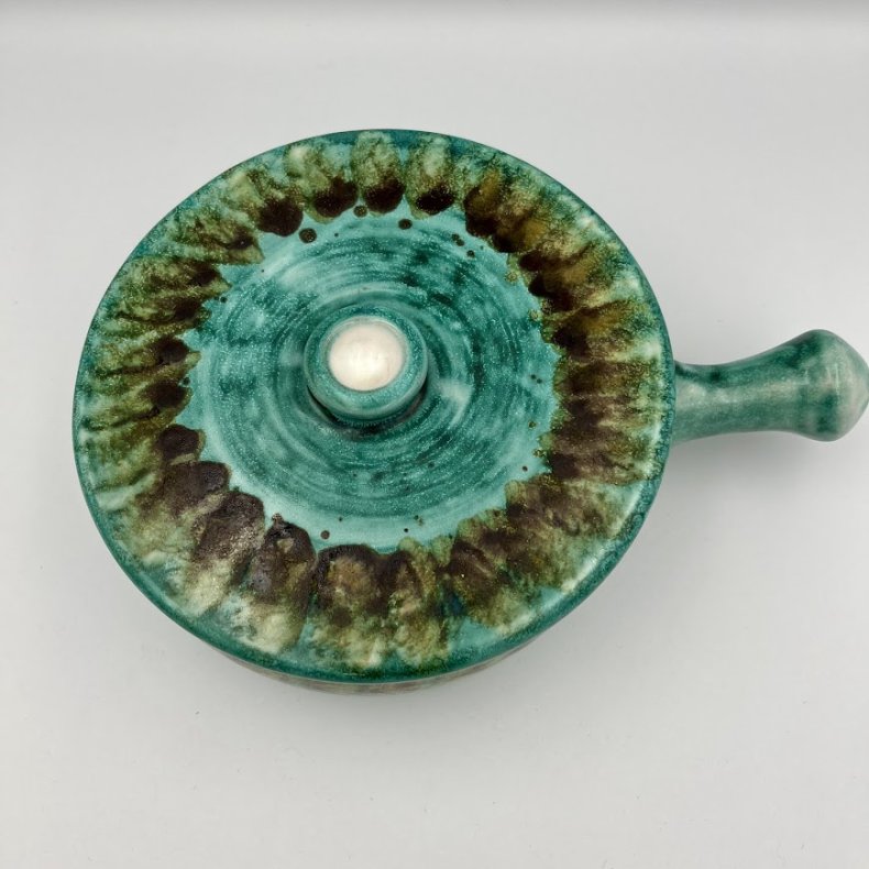 Ildfast sk�l med l�g