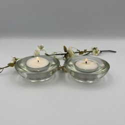 Fyrfadsstager i glas