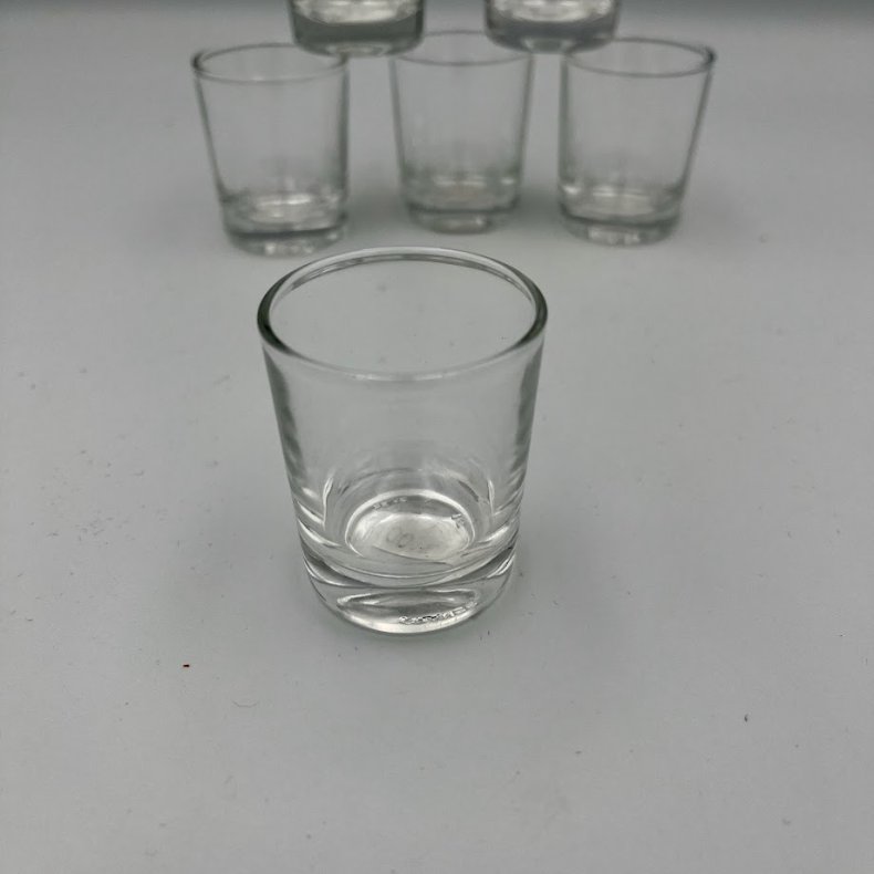 6 sm� snaps/shotsglas