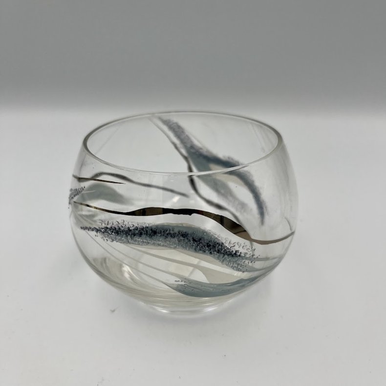 Fyrfadsstager i glas