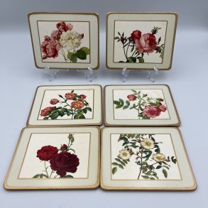 6 stk. vintage bordsk�nere
