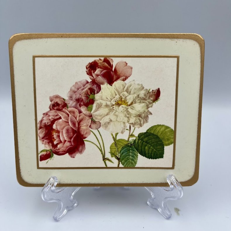6 stk. vintage bordsk�nere