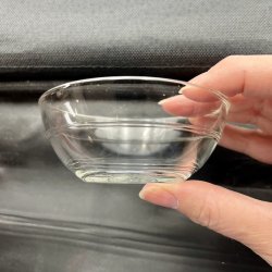 5 stk. franske glassk�le