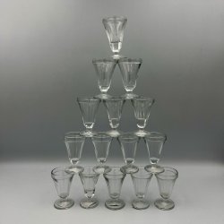 Franske snapsglas