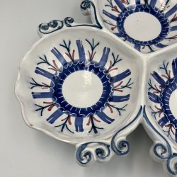 Dekorativ italiensk keramiksk�l