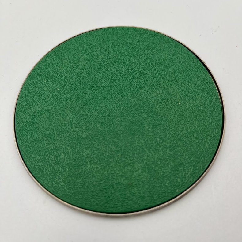 Bordsk�nere/coasters i s�lvplet