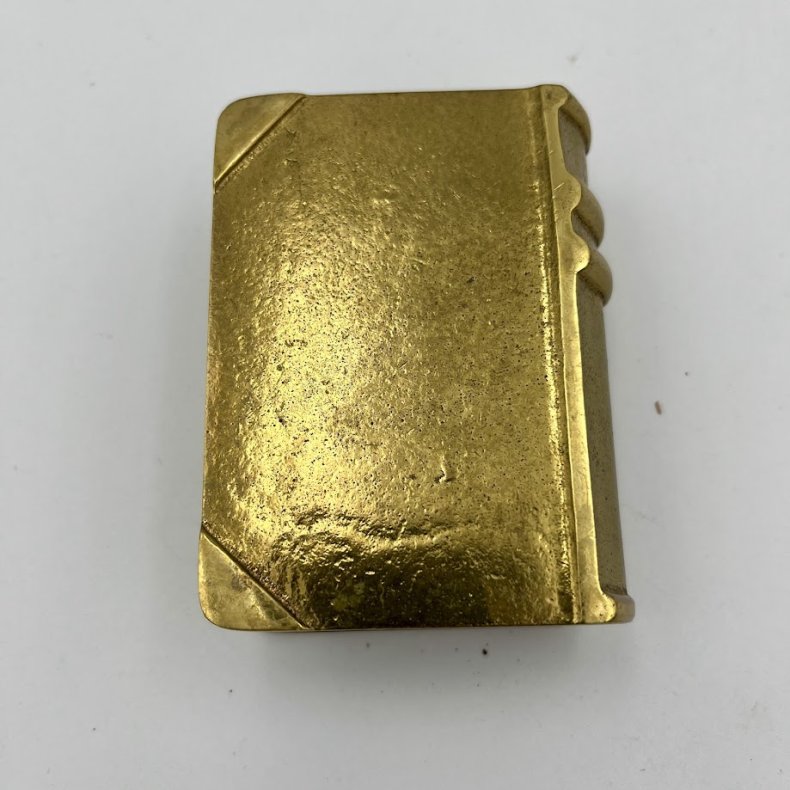 Vintage askeb�ger formet som bog