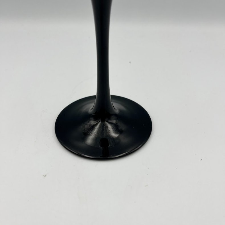 Vintage Luminarc Octime Vinglas med Sort Stilk