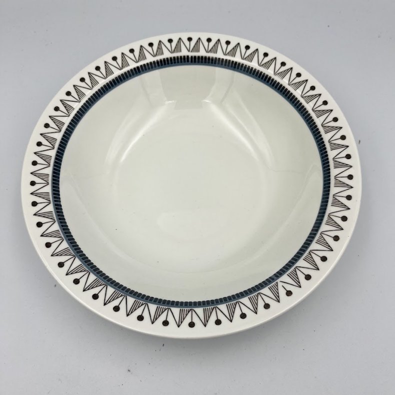 Retro R�rstrand "Skandia" Tallerkens�t � 24 dele (12 flade &amp; 12 dybe)
