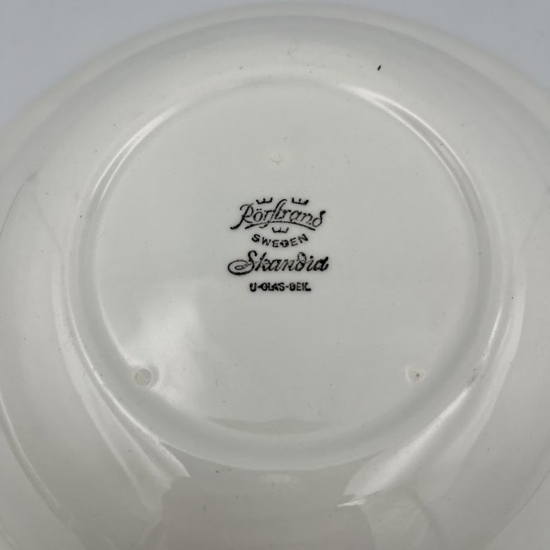 Retro R�rstrand "Skandia" Tallerkens�t � 24 dele (12 flade &amp; 12 dybe)