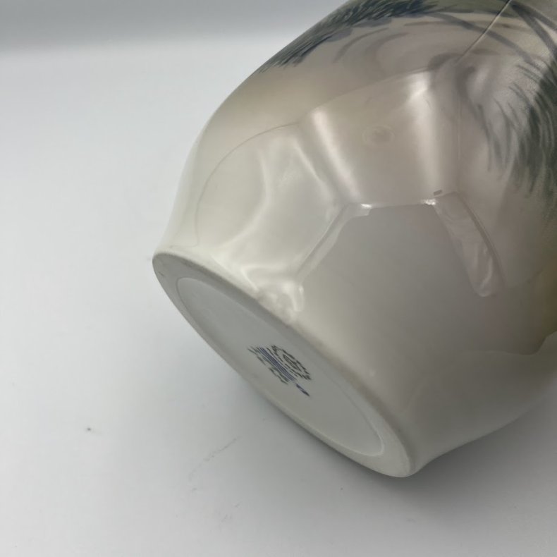 Royal Copenhagen Vase med landskab
