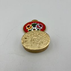 Vintage Italiensk Mikromosaik Pille�ske